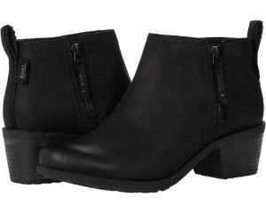 Teva Anaya Bootie Rr Women's Boots Black | 37JMXOHPV