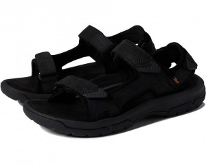 Teva Langdon Men's Sandals Black | 68OSRQXGU