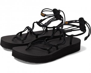 Teva Midform Infinity Women's Sandals Black | 61CQKIDTA