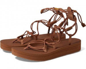 Teva Midform Infinity Women's Sandals Brown | 94BQSDGYI