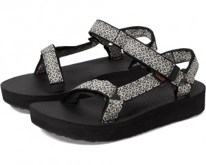 Teva Midform Universal Women's Sandals Black | 16EDRHLXO