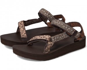 Teva Midform Universal Women's Sandals Brown | 75QLEVGWB