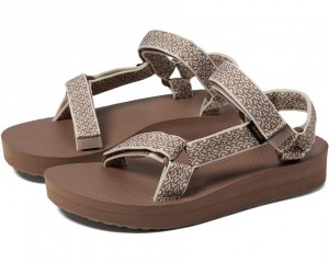 Teva Midform Universal Women's Sandals Brown | 26AYWEFPH