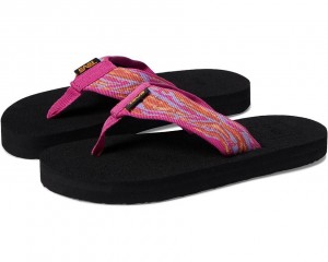 Teva Mush Ii Kids' Flip Flops Pink | 61EVISWUH