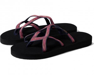 Teva Olowahu Women's Flip Flops Black | 32NOCXSAE