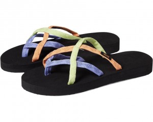 Teva Olowahu Women's Flip Flops Multicolor | 49UIHYDSQ