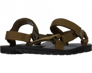 Teva Original Universal Men's Sandals Olive | 83RFHUYCJ