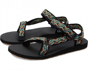 Teva Original Universal Revivew Men's Sandals Black | 59FCDZMUG