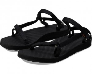 Teva Original Universal Slim Women's Sandals Black | 42LOBXMDN