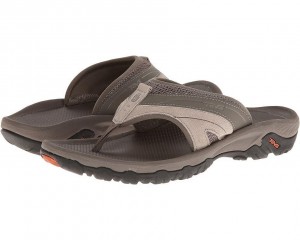 Teva Pajaro Men's Flip Flops Brown | 59DJEXVFC