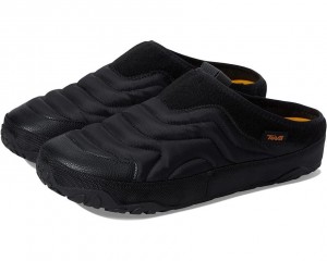 Teva Reember Terrain Men's Slippers Black | 87QKZGRLI