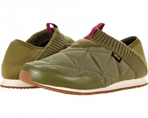 Teva Reember Women's Sneakers Green | 82UEODINB