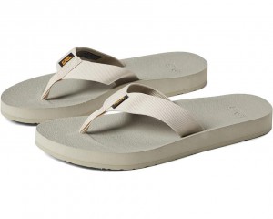 Teva Reflip Women's Flip Flops Beige | 90IGUFZHM