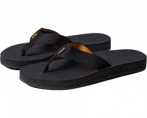 Teva Reflip Women's Flip Flops Black | 32ORQEZPG