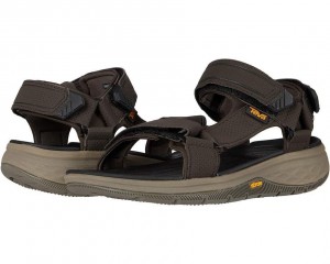 Teva Strata Universal Men's Sandals Brown | 08YJVZEKM