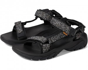 Teva Terra Fi 5 Universal Men's Sandals Black | 54KEFNMLU