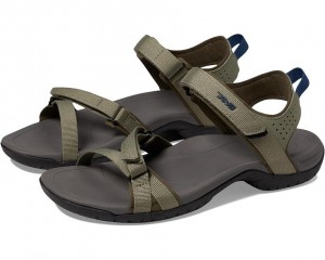 Teva Verra Women's Sandals Olive | 92WGHPFQC