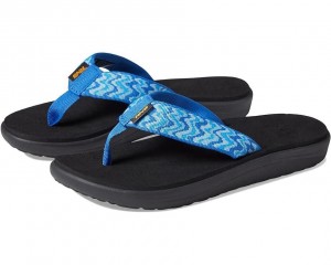 Teva Voya Kids' Flip Flops Blue | 26NPSBZDH