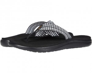 Teva Voya Women's Flip Flops Black | 21SEPILXY