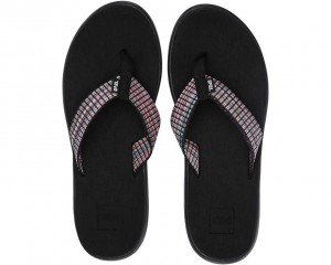 Teva Voya Women's Flip Flops Black | 40NUDZBJA