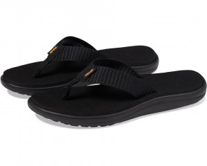 Teva Voya Women's Flip Flops Black | 90EQJBAMS