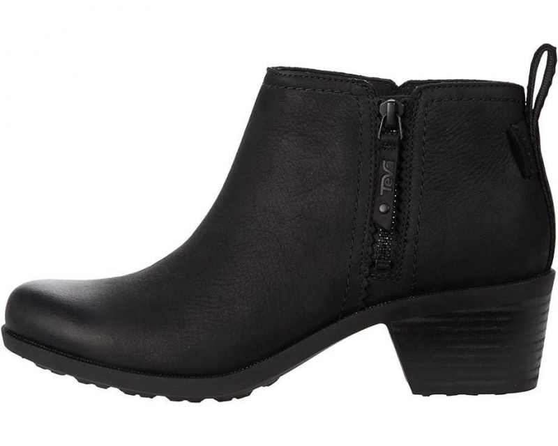 Teva Anaya Bootie Rr Women's Boots Black | 37JMXOHPV