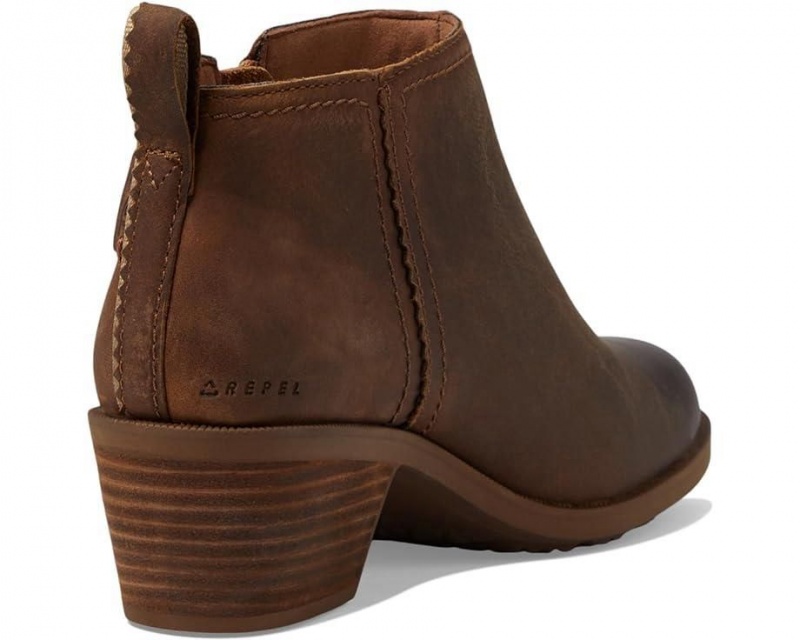 Teva Anaya Bootie Rr Women's Boots Brown | 87INUZKDP