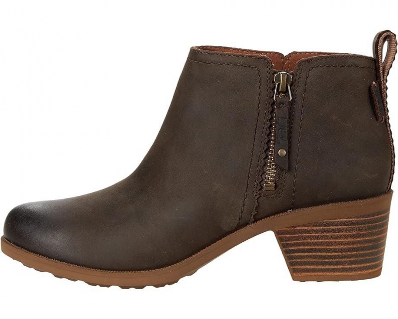 Teva Anaya Bootie Rr Women's Boots Brown | 36VAJLFYK