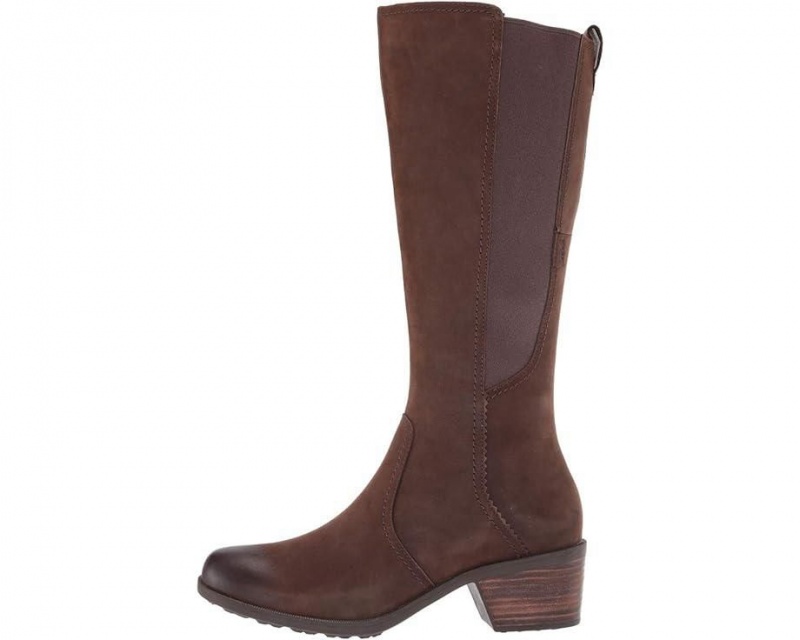 Teva Anaya Tall Wp Women's Boots Brown | 23HXAONDW