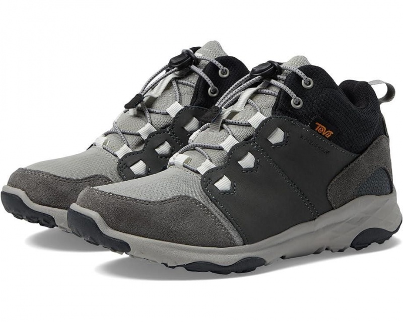 Teva Canyonview Mid Rp Kids\' Boots Grey | 45XFYICUT