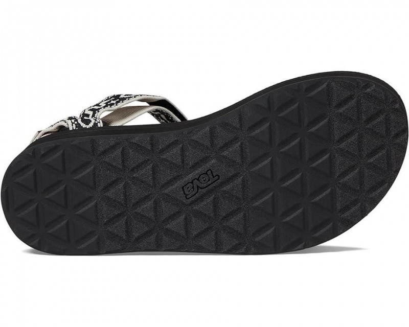 Teva Flatform Universal Women's Sandals Black | 06XDGMBHC