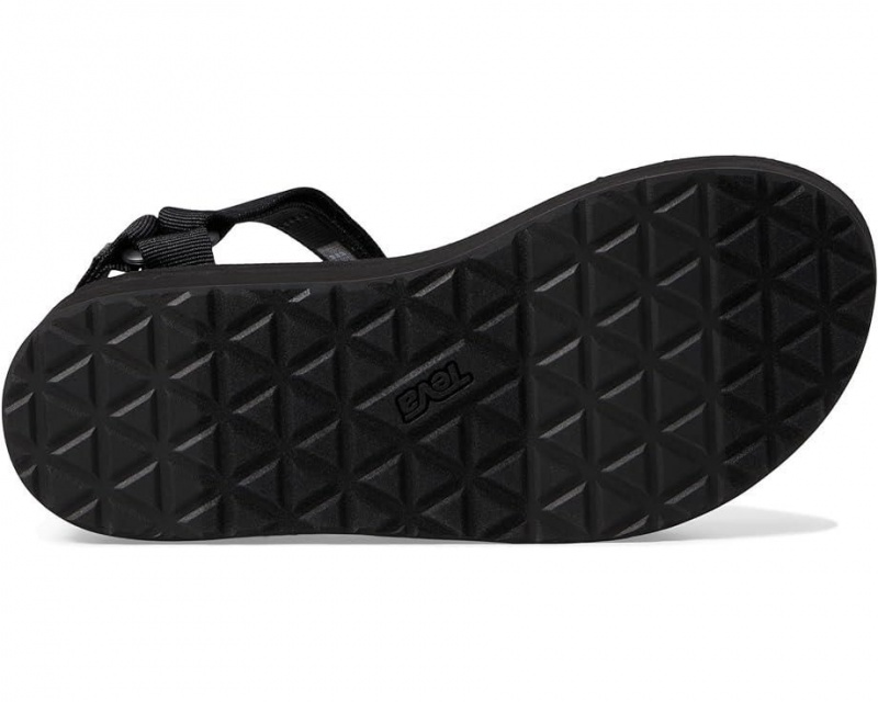 Teva Flatform Universal Women's Sandals Black | 02YXWCNRM