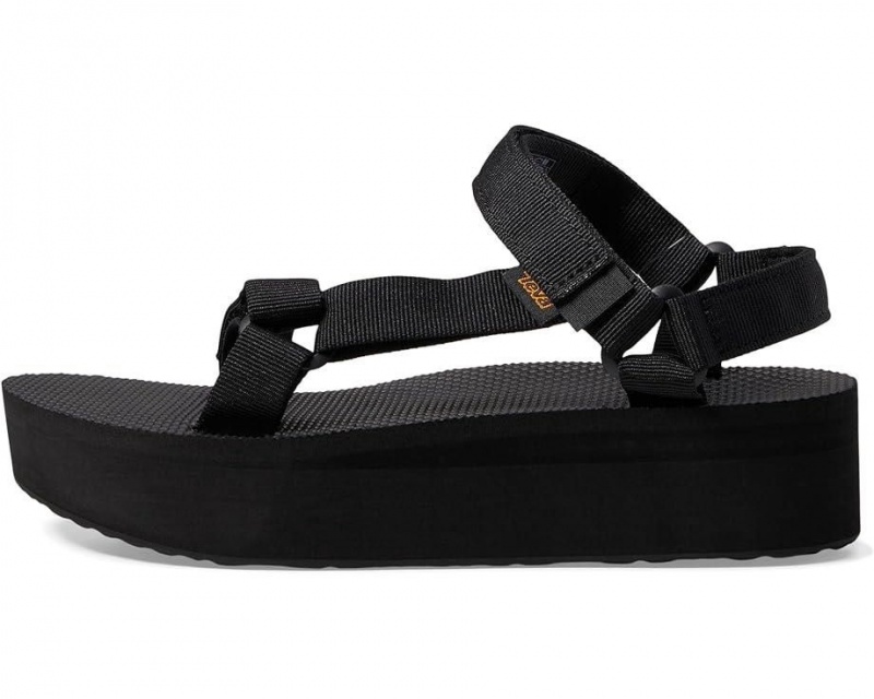 Teva Flatform Universal Women's Sandals Black | 02YXWCNRM