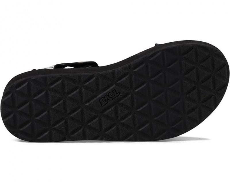 Teva Flatform Universal Women's Sandals Black | 75RVJCQED