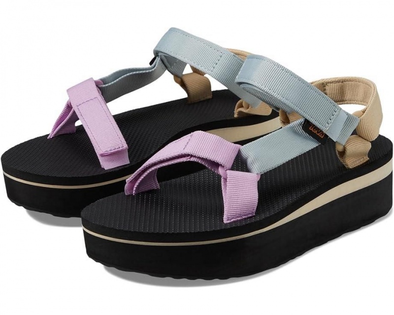 Teva Flatform Universal Women\'s Sandals Multicolor | 32JTXGOVY