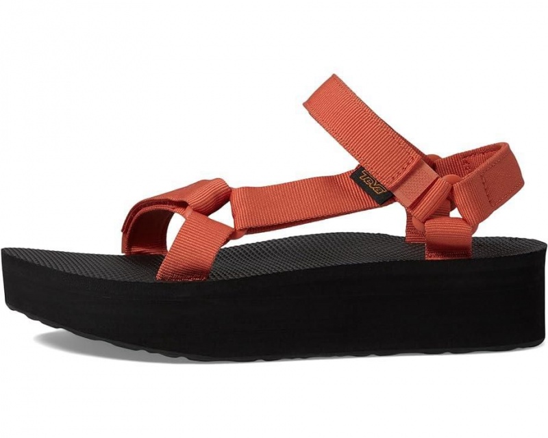 Teva Flatform Universal Women's Sandals Red | 08HNXZUKD