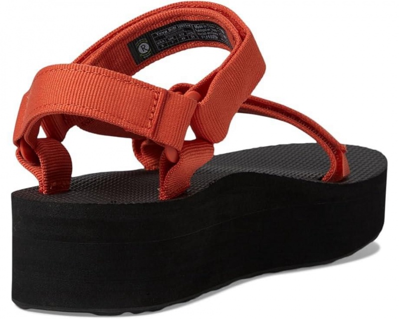 Teva Flatform Universal Women's Sandals Red | 08HNXZUKD