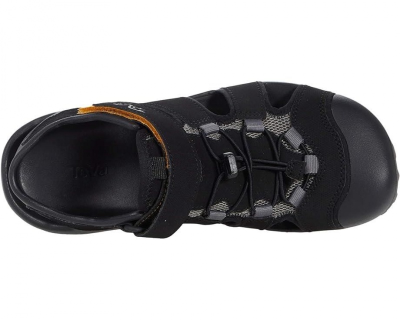 Teva Flintwood Men's Sandals Black | 42WPZDRUA