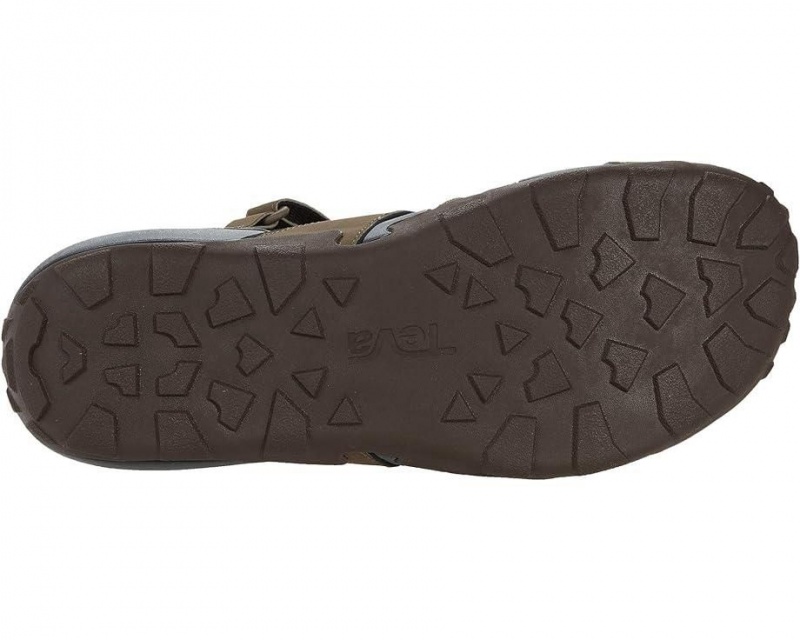 Teva Flintwood Men's Sandals Brown | 45SDTCWOH