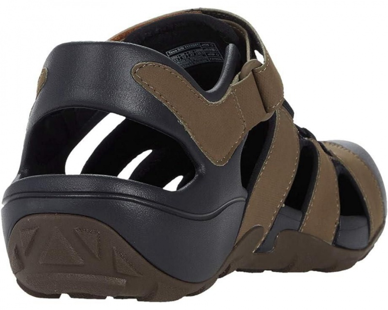 Teva Flintwood Men's Sandals Brown | 45SDTCWOH