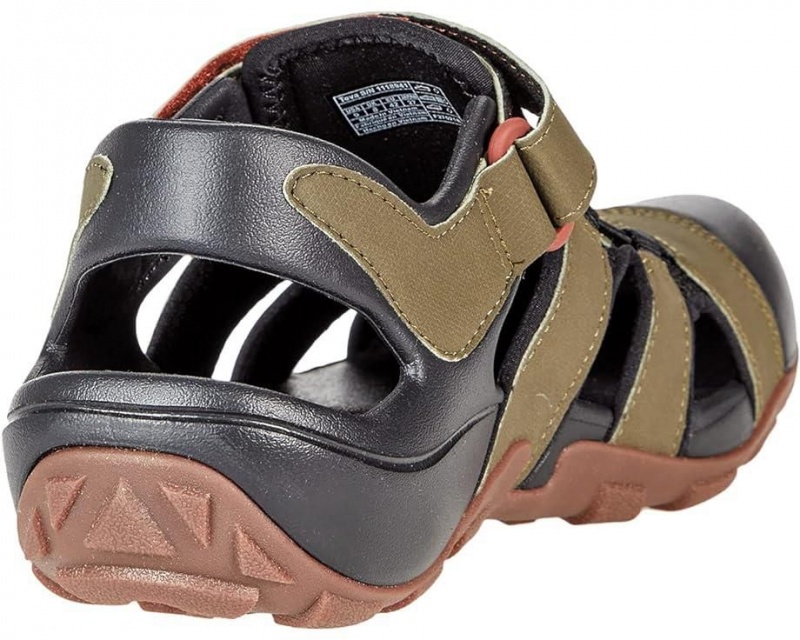 Teva Flintwood Men's Sandals Olive | 50CFSTXKA