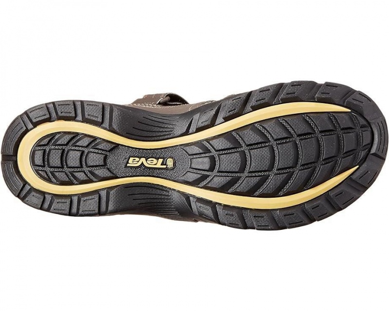 Teva Forebay Men's Sandals Brown | 13TIUPMLB