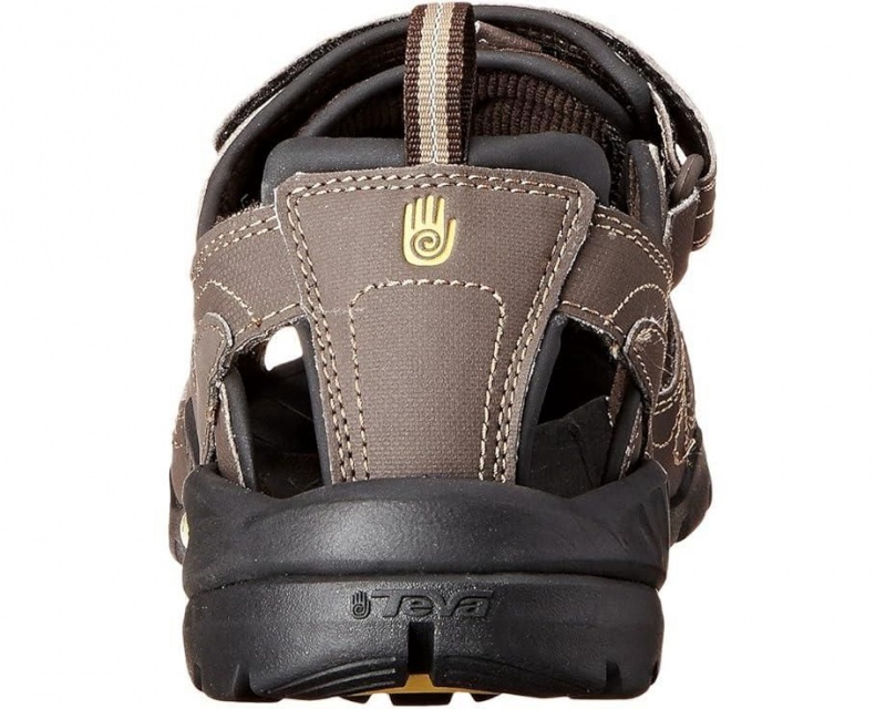 Teva Forebay Men's Sandals Brown | 13TIUPMLB