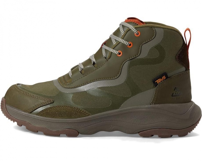 Teva Geotrecca Rp Men's Hiking Boots Olive | 04JWATQZM