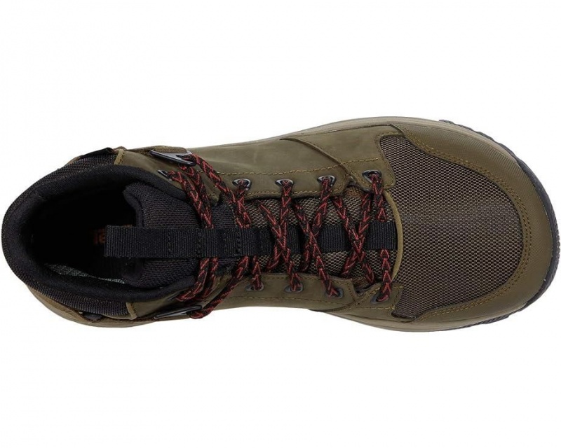 Teva Grandview Gtx Men's Hiking Boots Olive | 72CIQFBYS