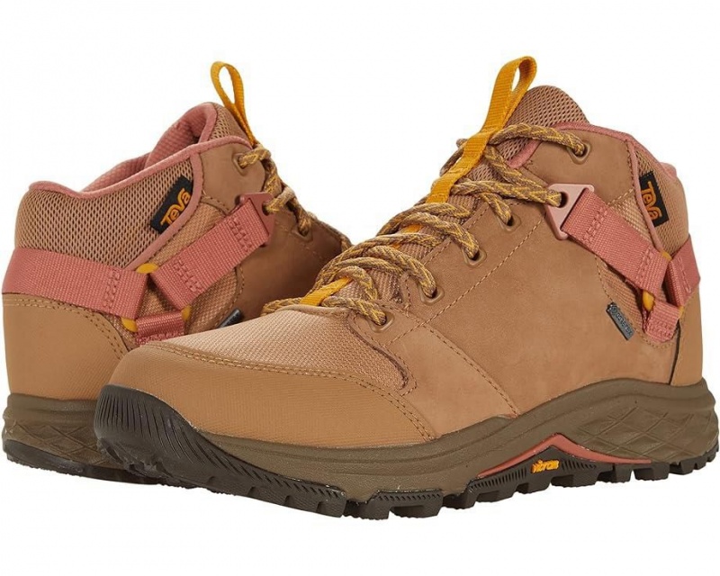 Teva Grandview Gtx Women\'s Hiking Boots Brown | 63FNPLEZO