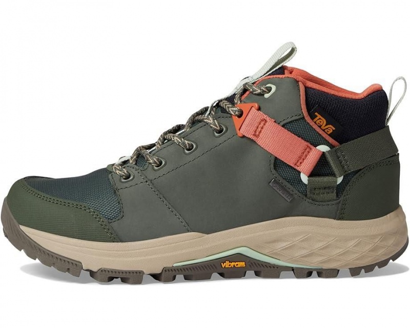 Teva Grandview Gtx Women's Hiking Boots Olive | 57KDUTMHJ