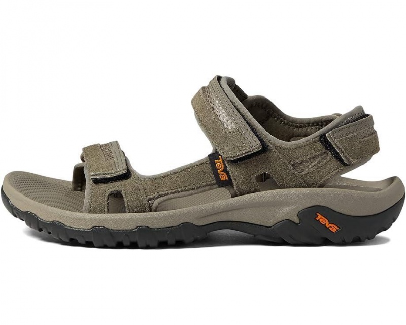 Teva Hudson Men's Sandals Brown | 41WANZPMS