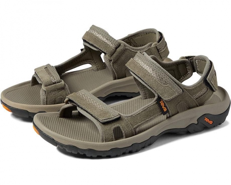 Teva Hudson Men\'s Sandals Brown | 41WANZPMS