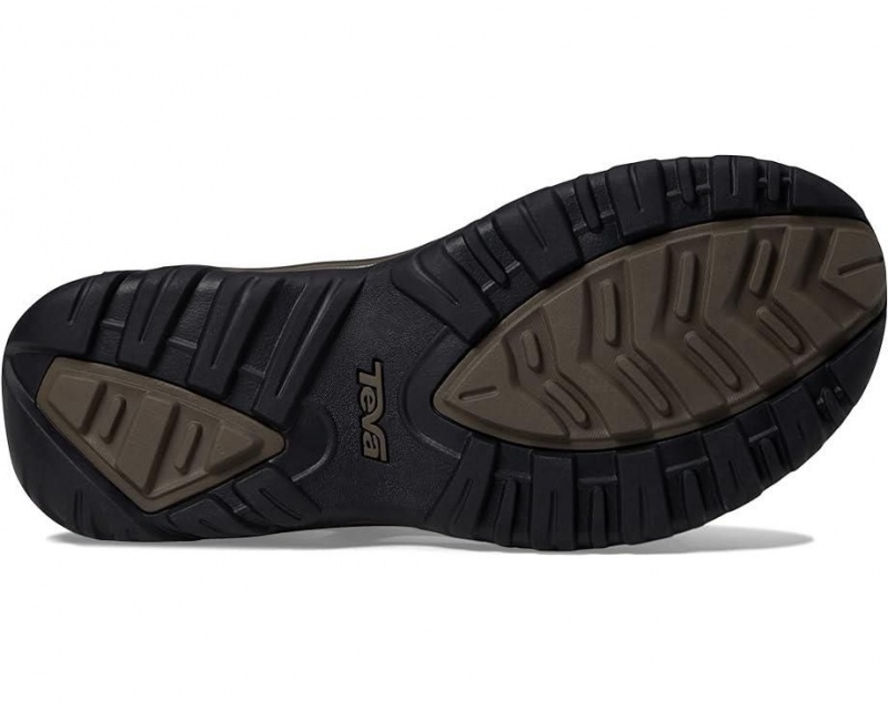 Teva Hudson Men's Sandals Brown | 92DEATRHY